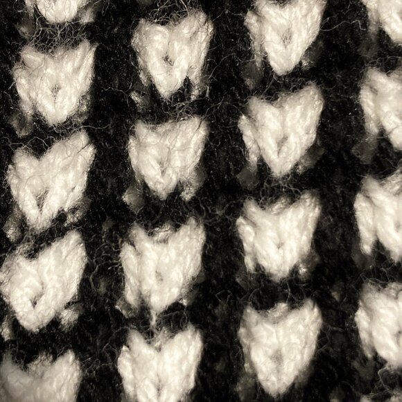 Vince Camuto Mixed Knit Poncho, oversized - Picture 11 of 12